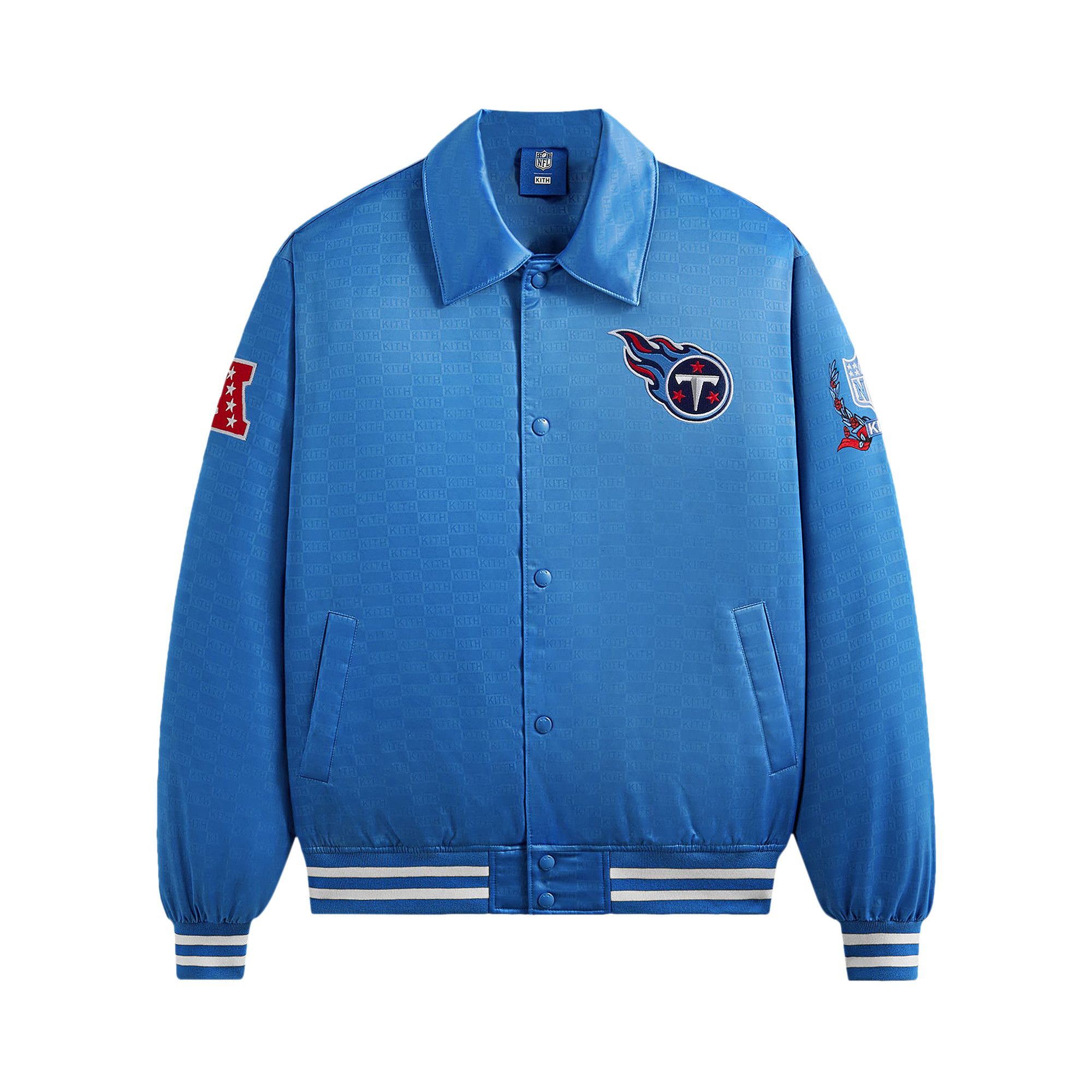 Kith Kith Denim Aviation Bomber Jacket Hosu 2.0 Wash | Grailed