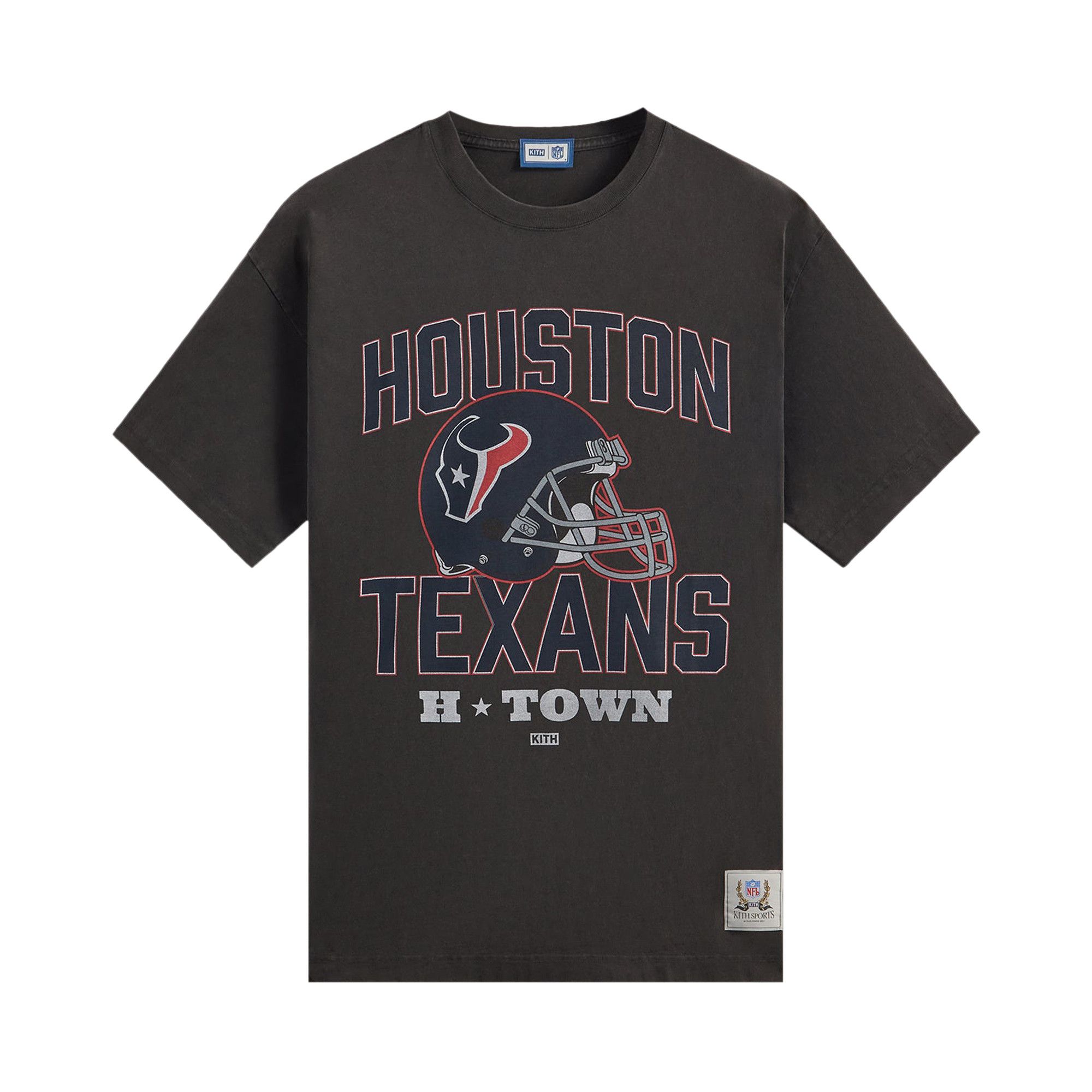☆ KITH x TEXANS vintage tee コラボTシャツ ☆ Kith for the NFL: Texans Vintage Tee - Black | Parallel