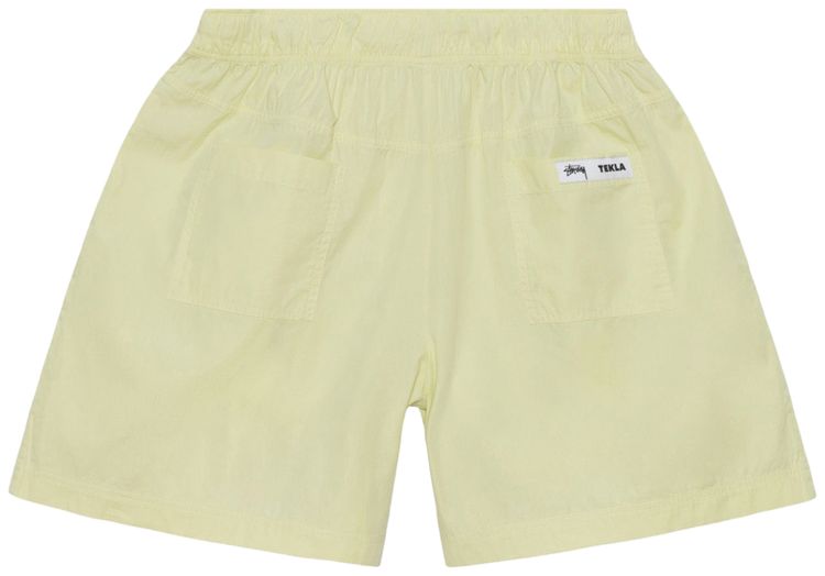 Stussy x Tekla Poplin Pyjama Shorts Lime