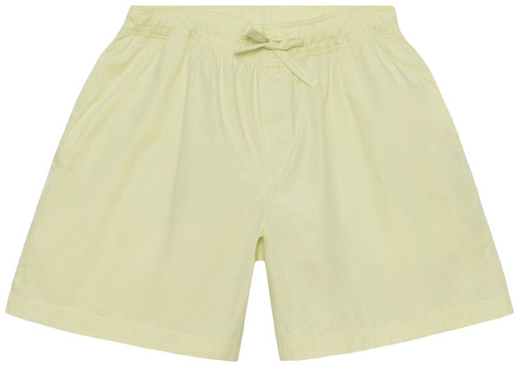 Stussy x Tekla Poplin Pyjama Shorts Lime