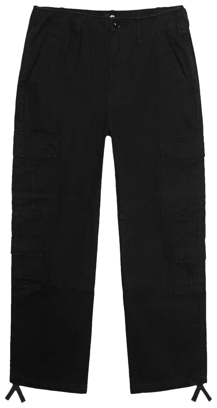 Stussy Ripstop Surplus Cargo Pants Black