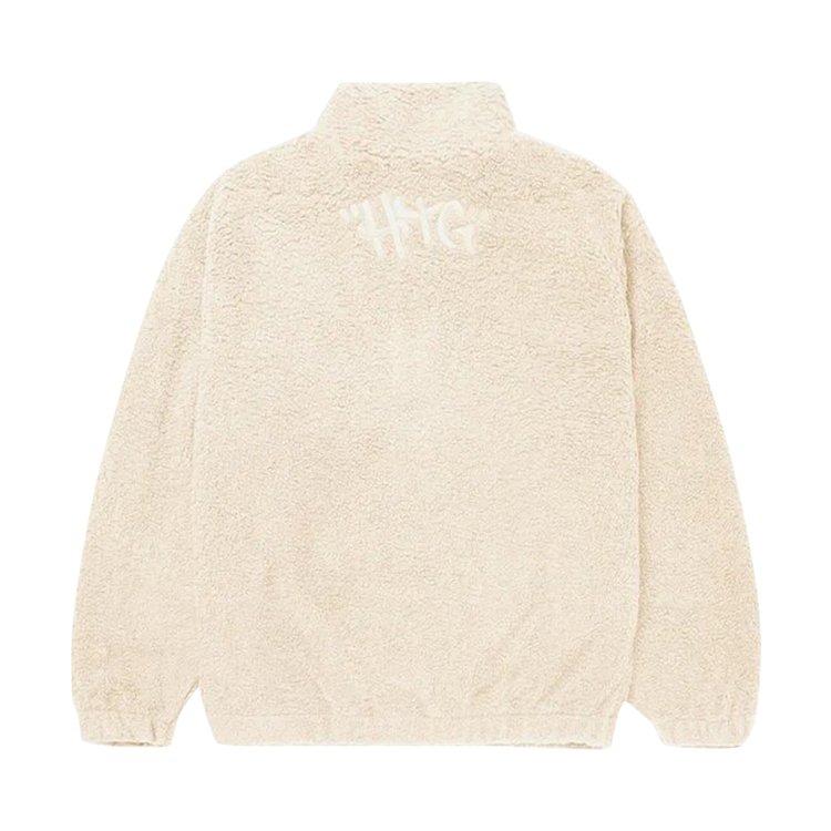 Honor The Gift Script Sherpa Pullover Bone