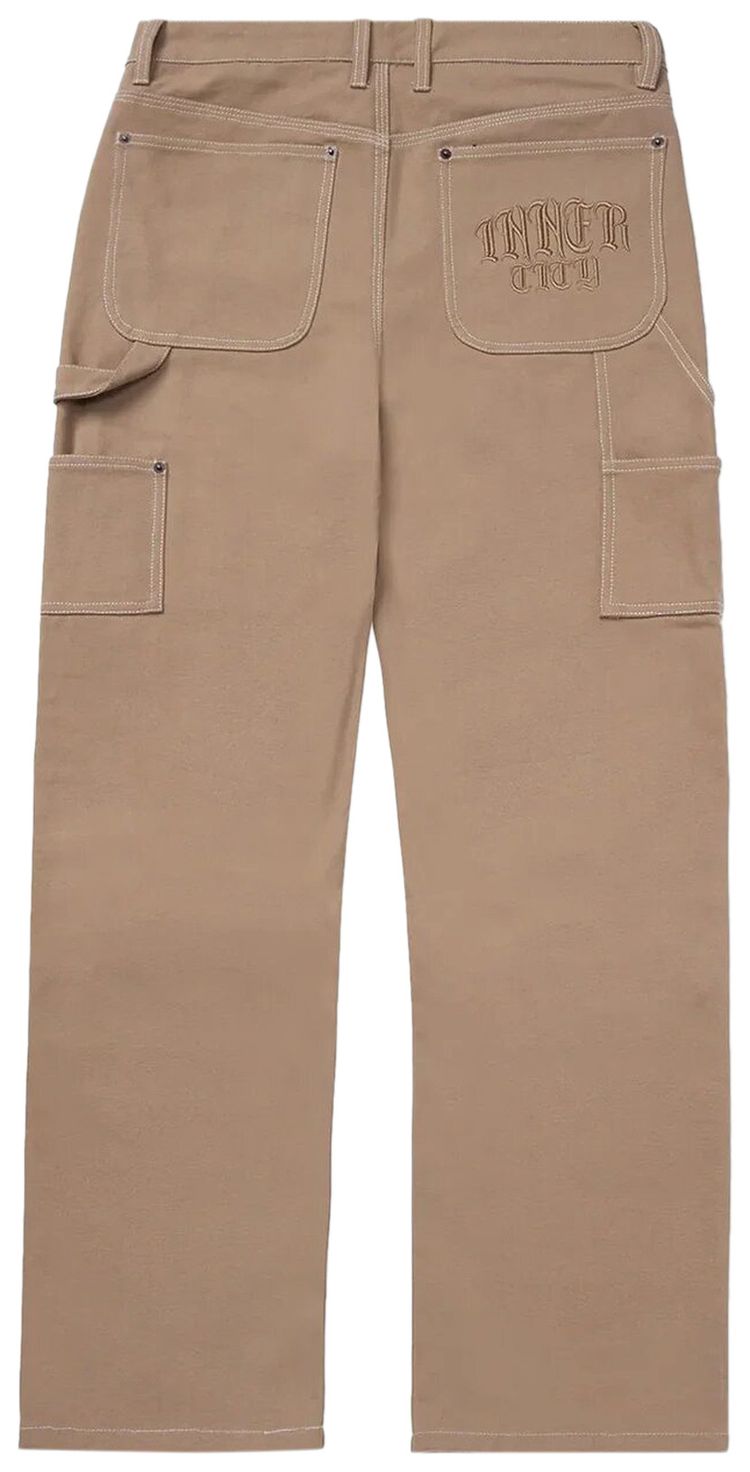 Honor The Gift Script Carpenter Pants Light Brown