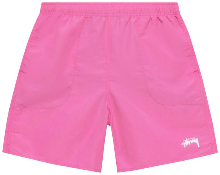 Stussy Stock Water Shorts Hot Pink