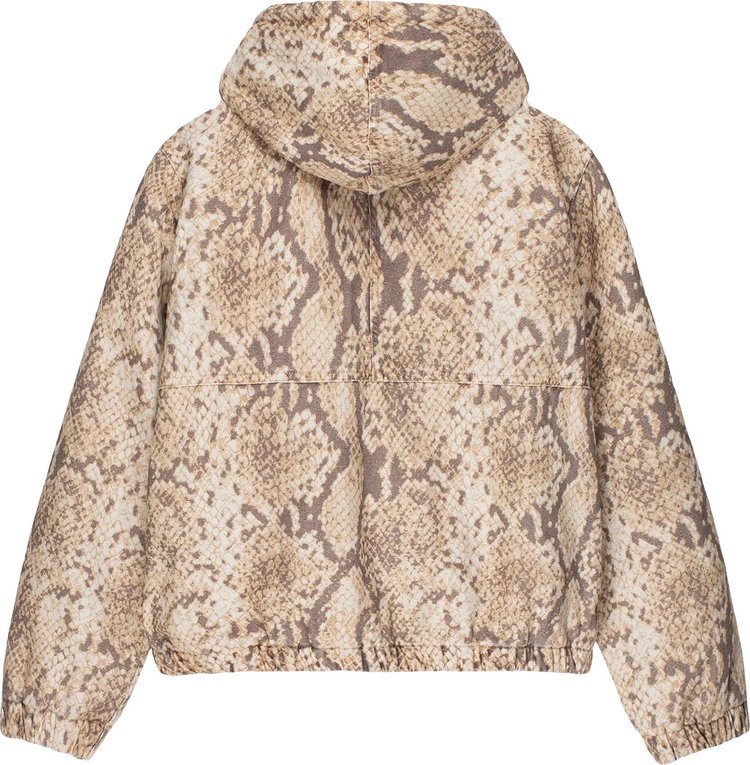 Stussy Canvas Insulated Work Jacket Python