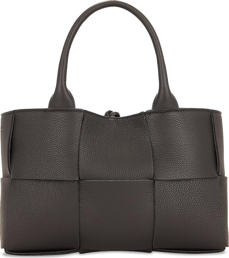 Bottega Veneta Mini Arco Tote Grainy Calf 'Black/Gold'