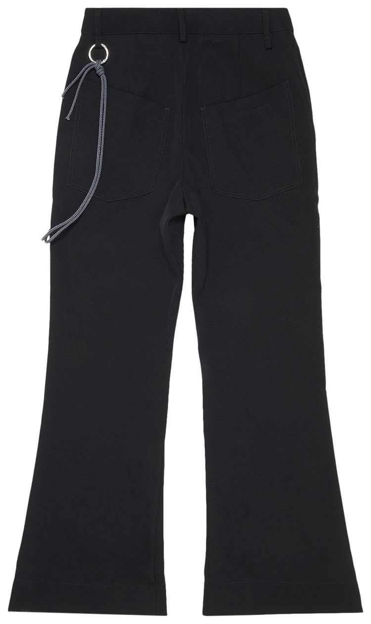 Song for the Mute Tailored Flared Pants Black