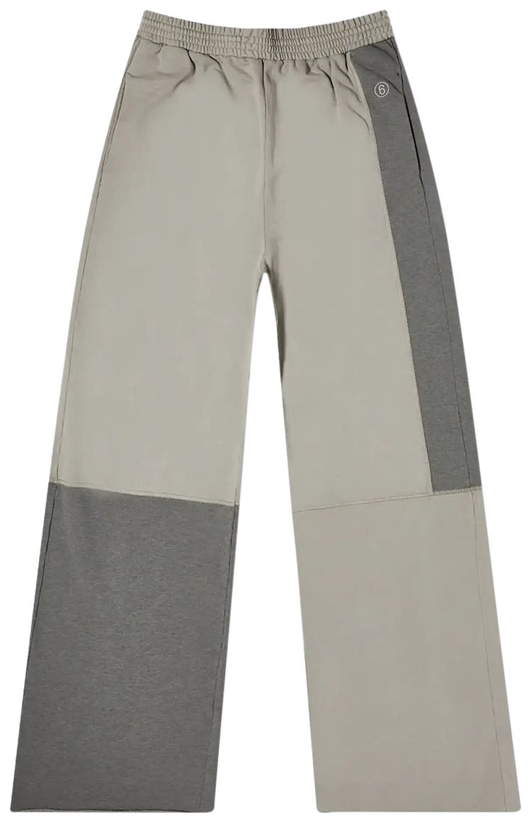 MM6 Maison Margiela Patchwork Sweatpants Grey