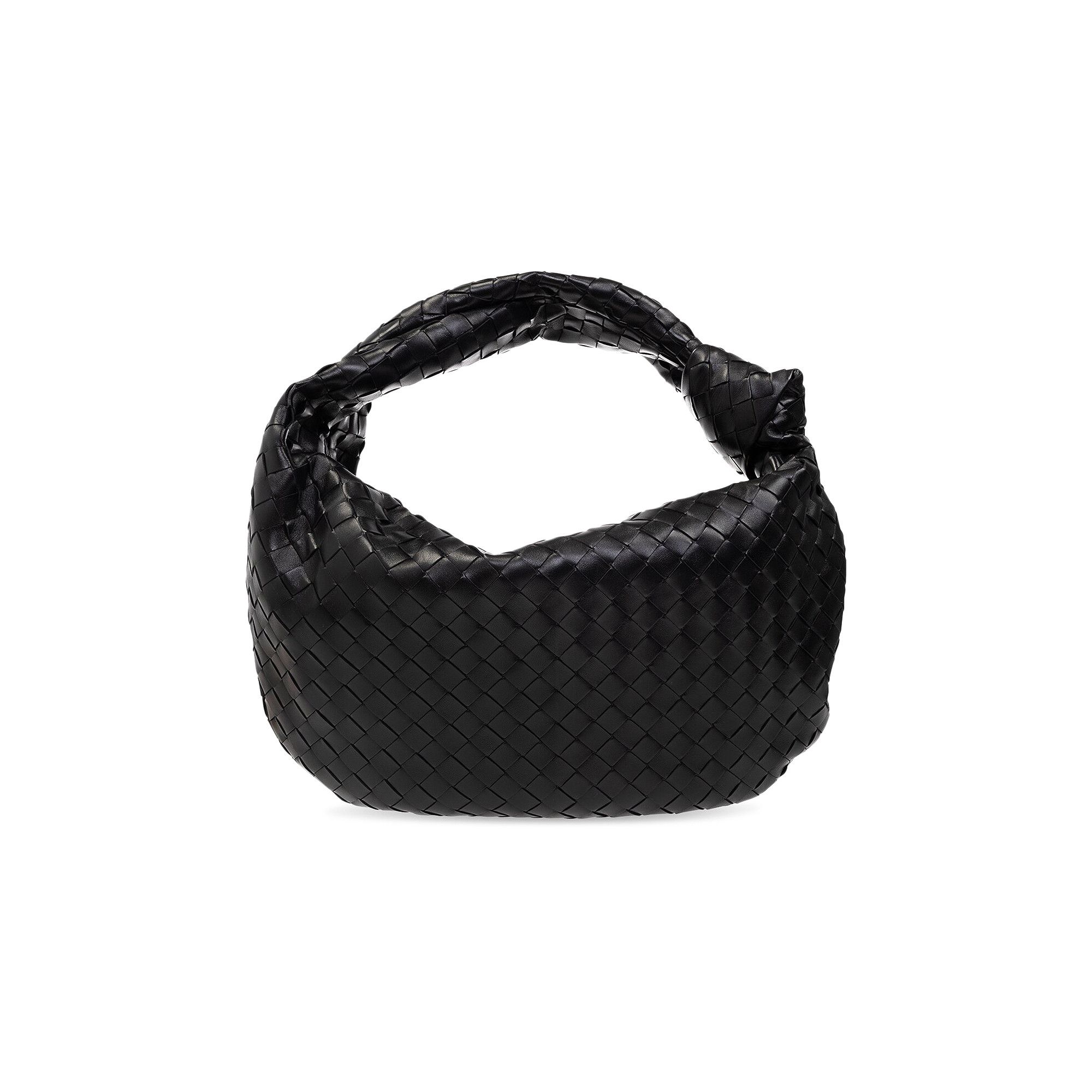hidehidehide 　Bottega Veneta Bottega Veneta Small Jodie Bag in Black & Gold | FWRD