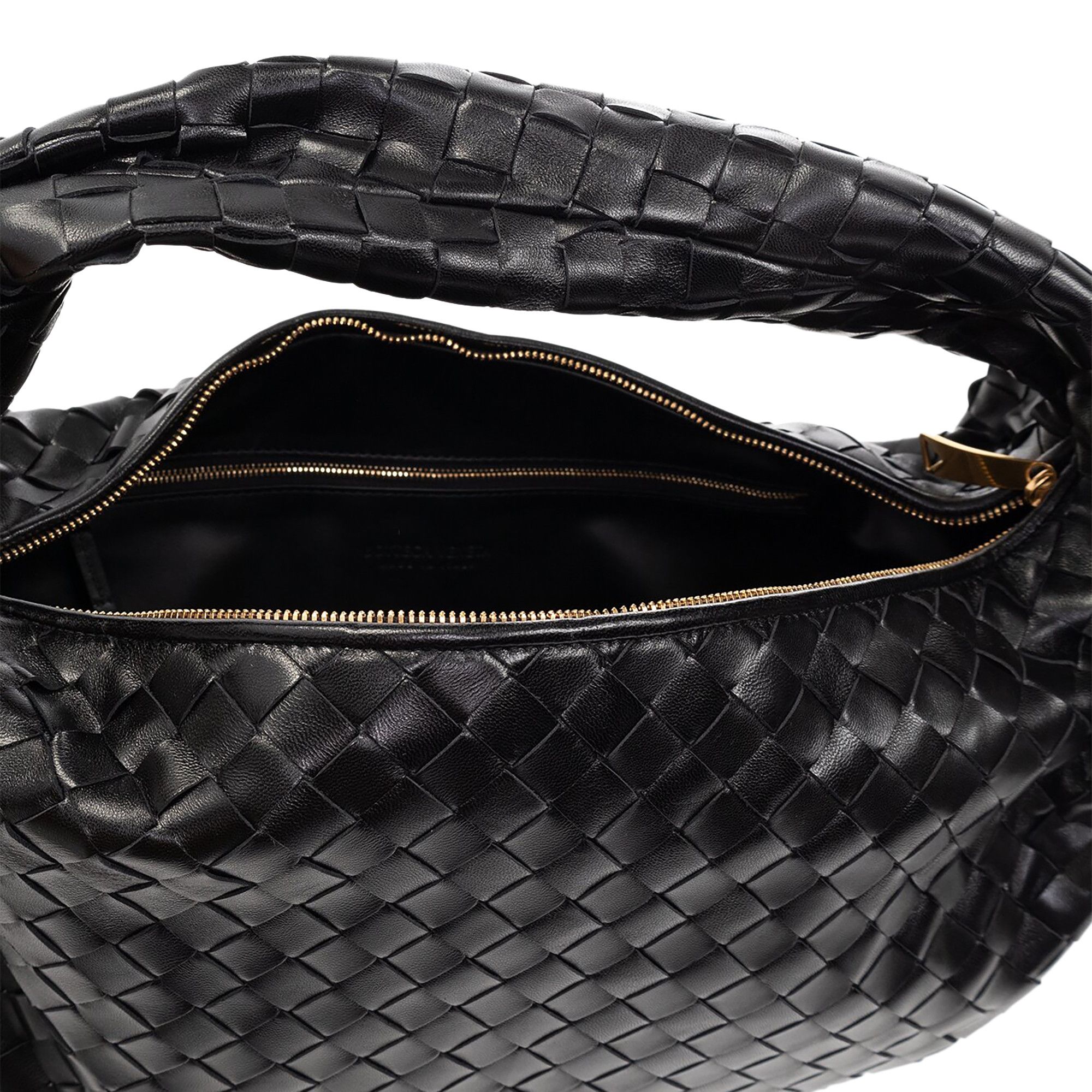Buy Bottega Veneta Small Jodie Bag 'Black/Gold' - 600261