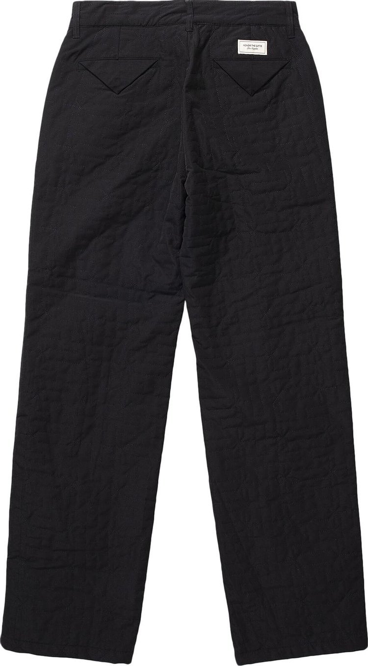 Honor The Gift Quilted Pants Black