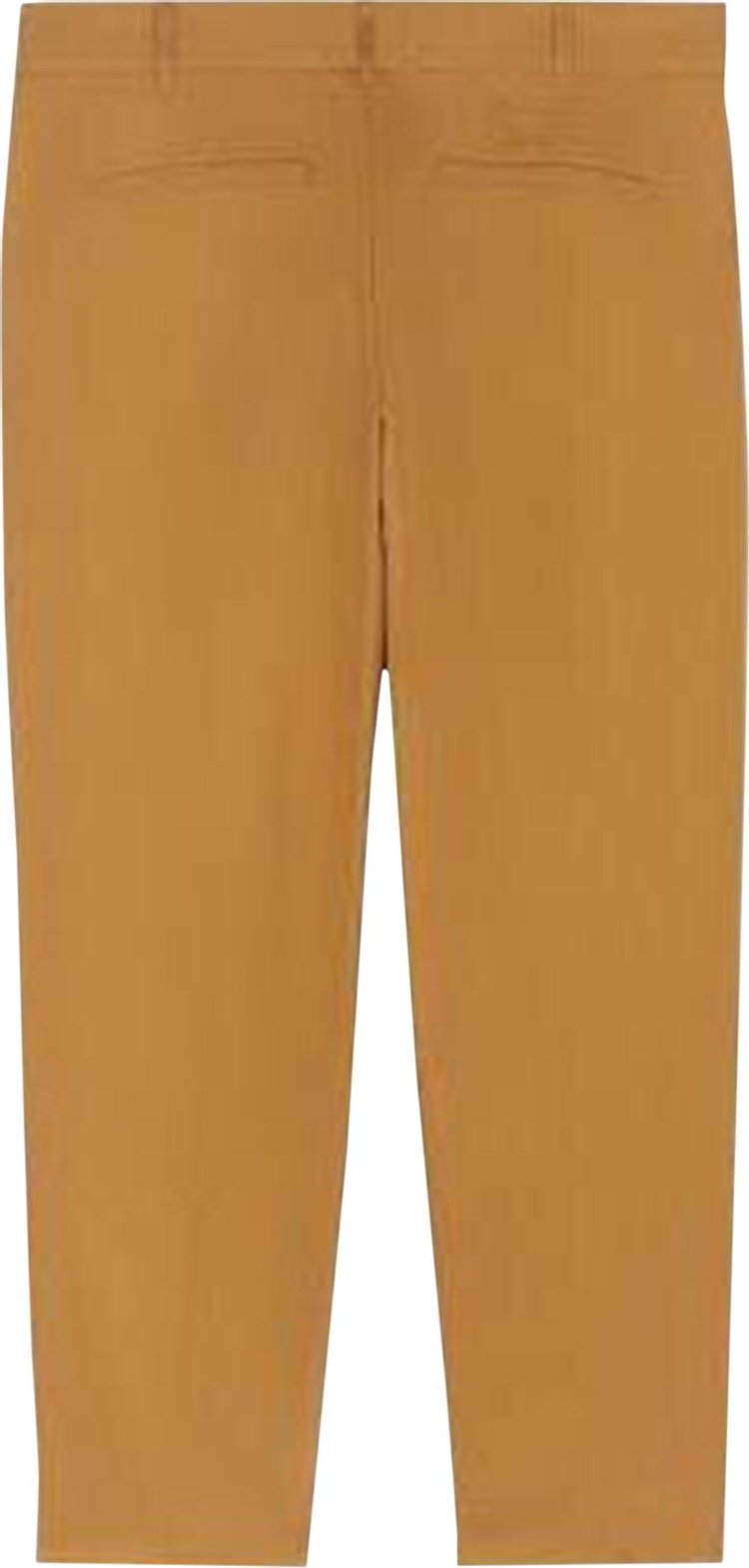 Maison Kitsune Camel Pants Brown