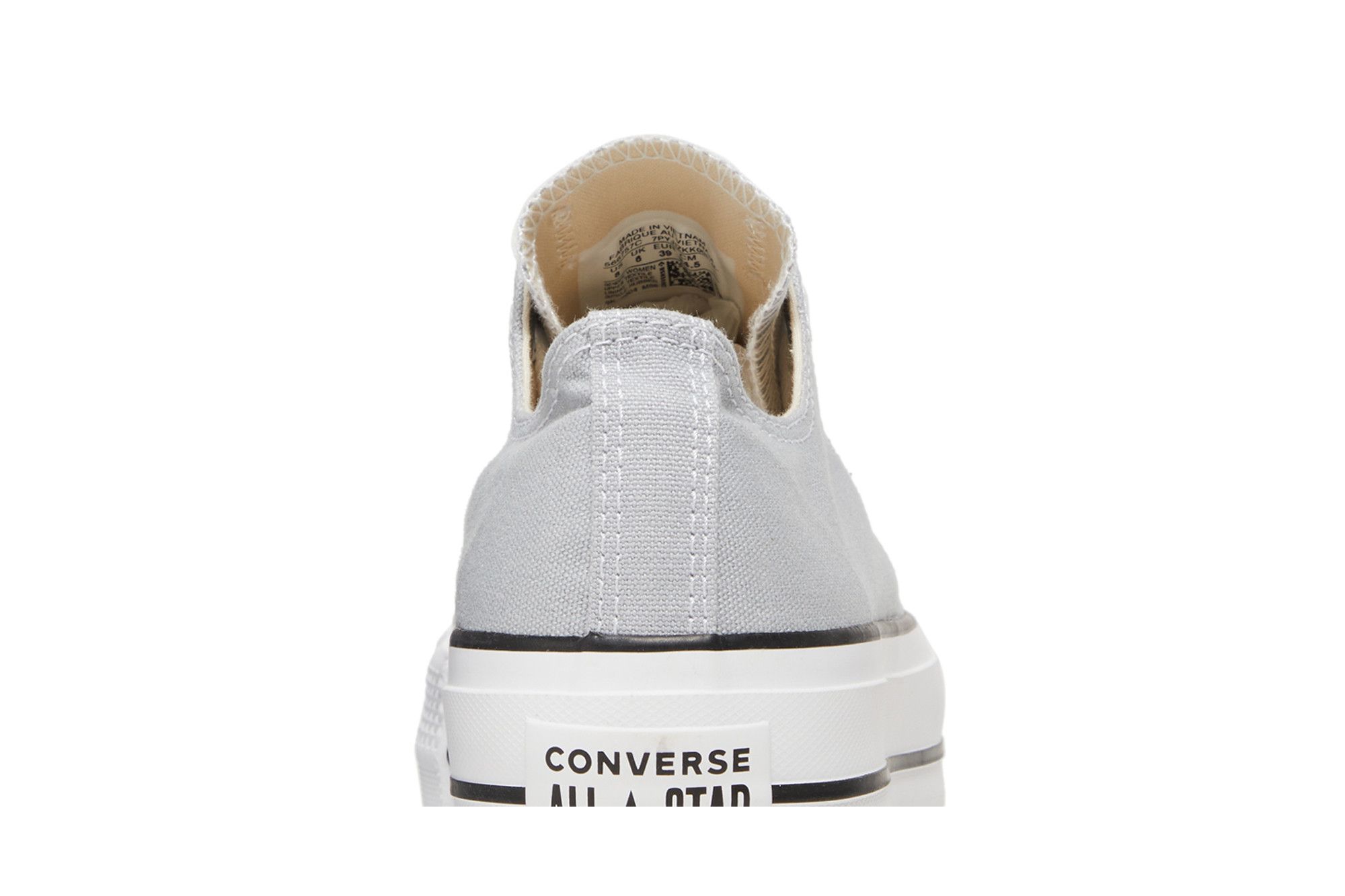 Buy Wmns Chuck Taylor All Star Lift Low Wolf Grey 566757C GOAT