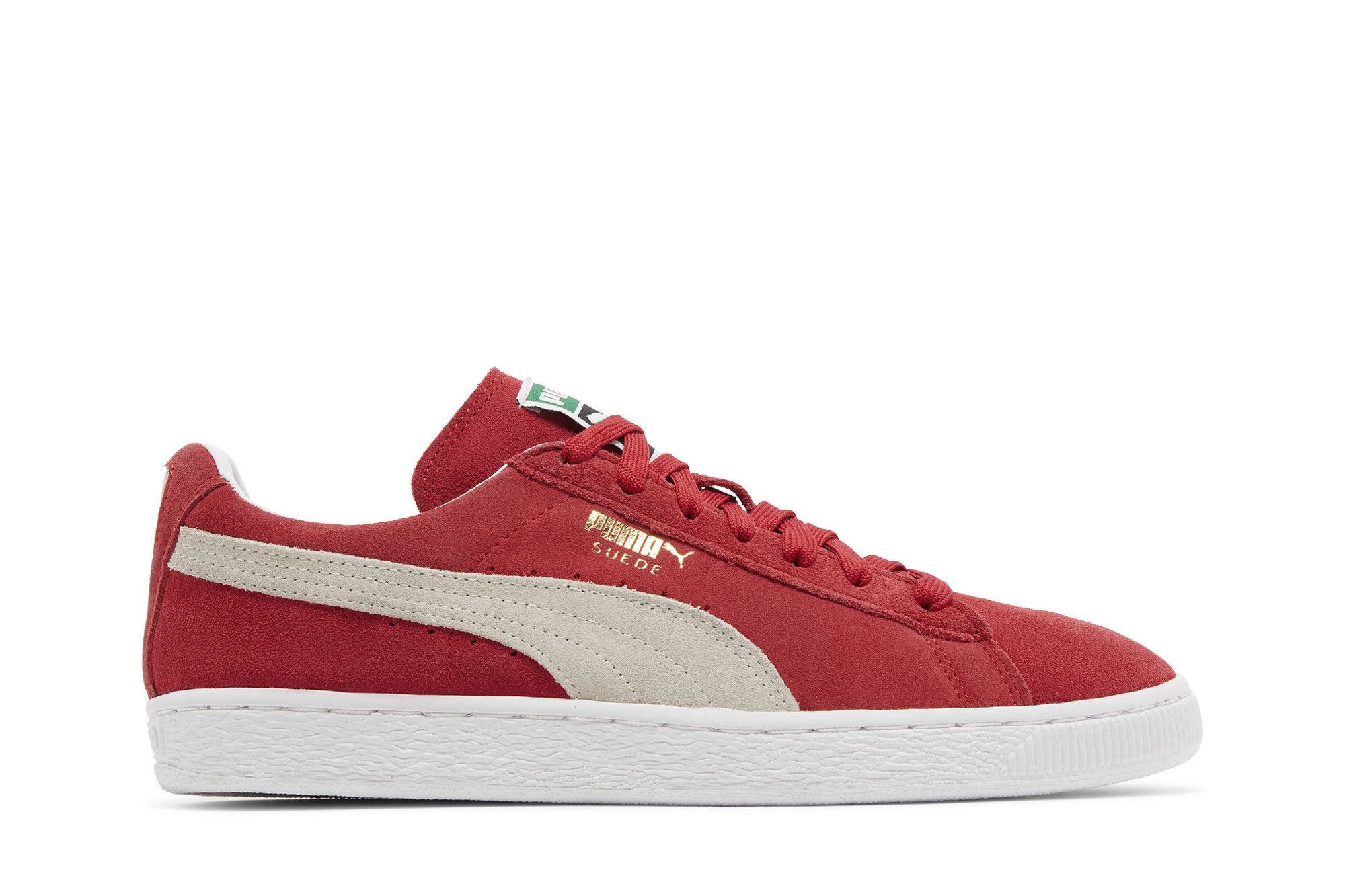 Size 4.0 Suede Classic Team Regal Red