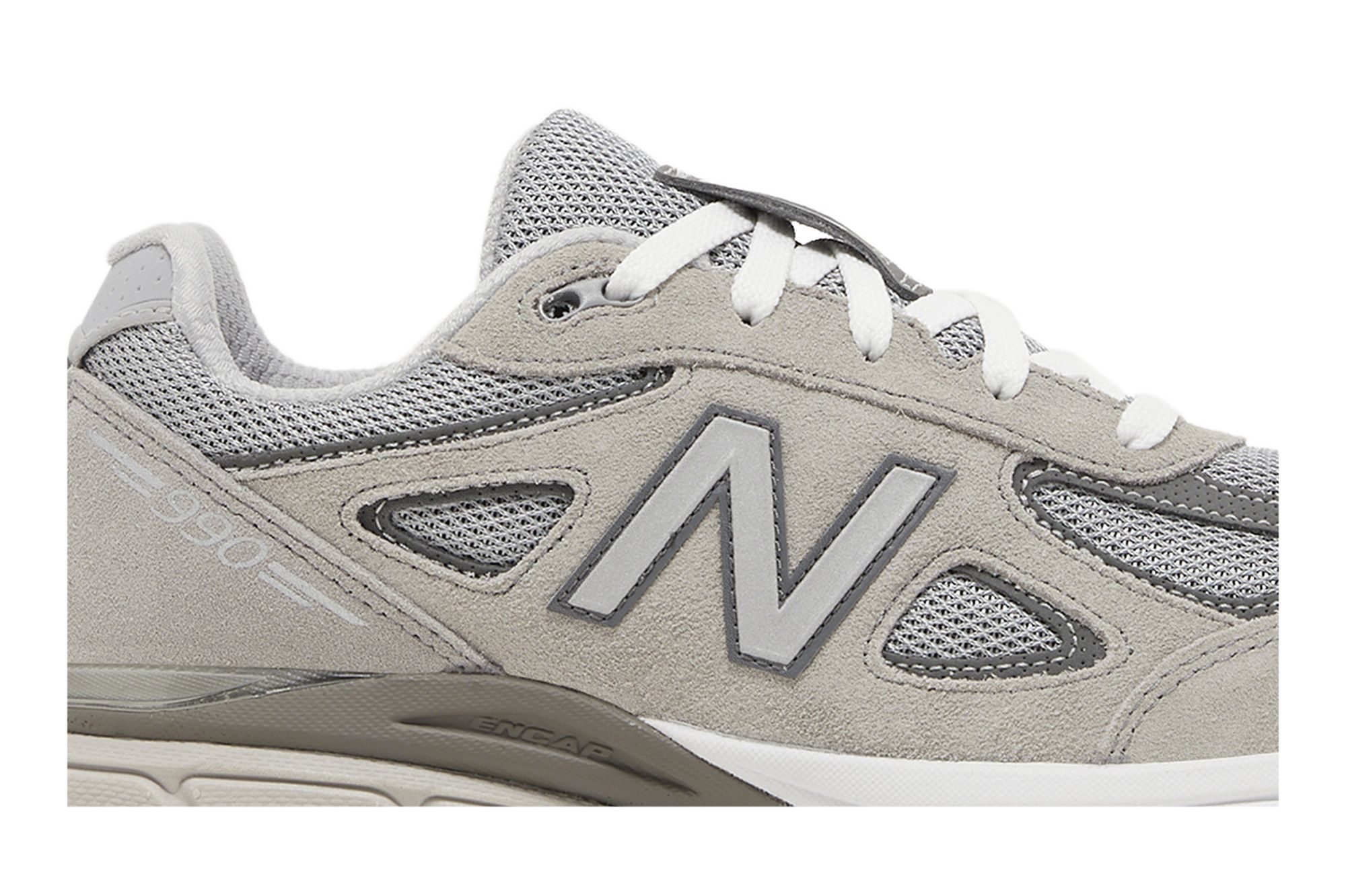 Buy 990v4 Big Kid 'Kool Grey Silver Filigree' - GC990GR4 | GOAT