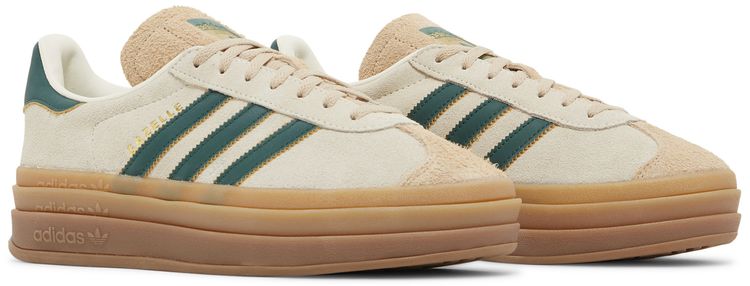adidas Wmns Gazelle Bold Cream Collegiate Green