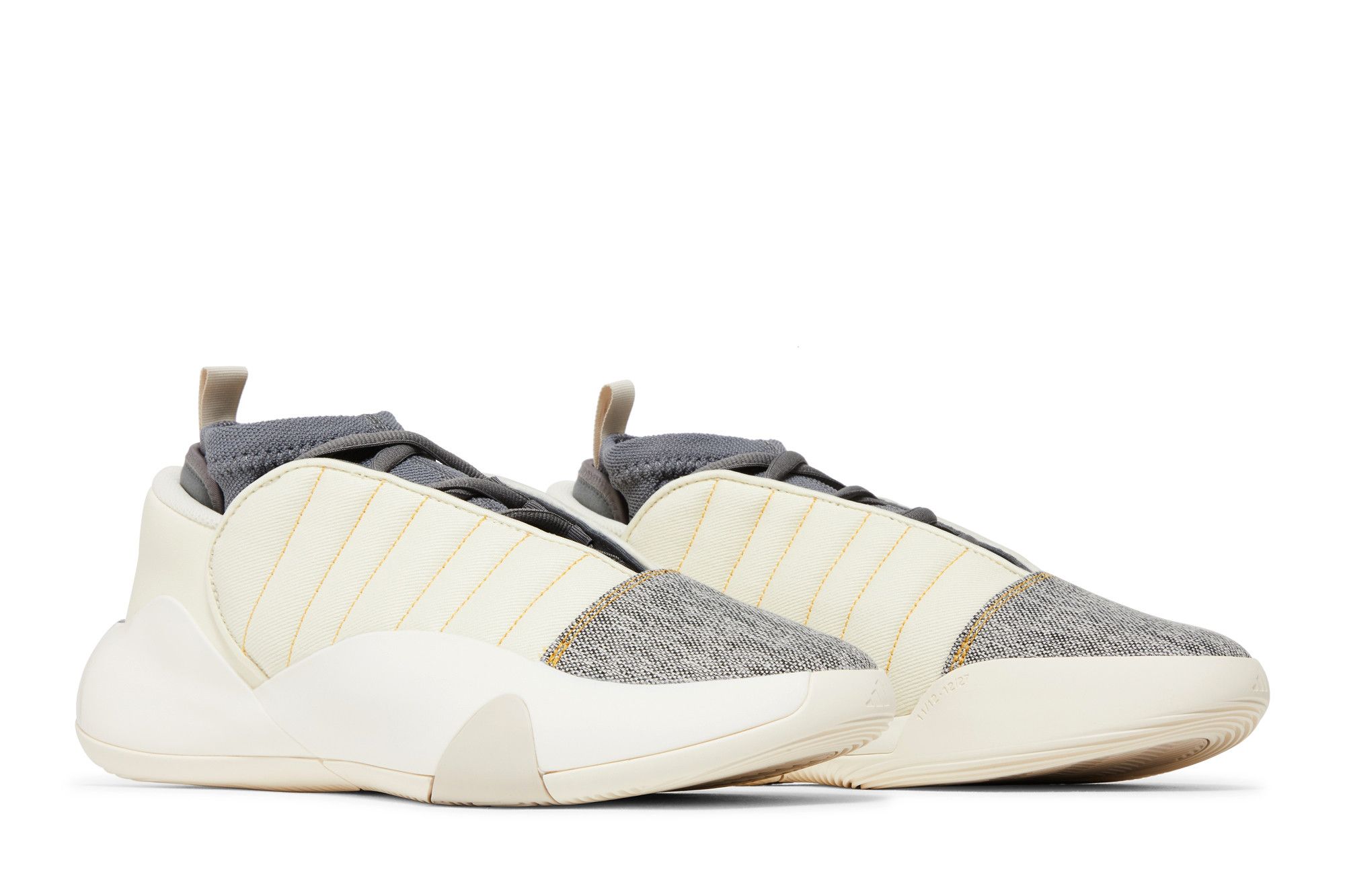 adidas Harden Vol. 7 Cream White Carbon Grey Denim Men's