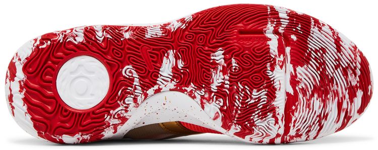 KD Trey 5 X University Red Metallic Gold