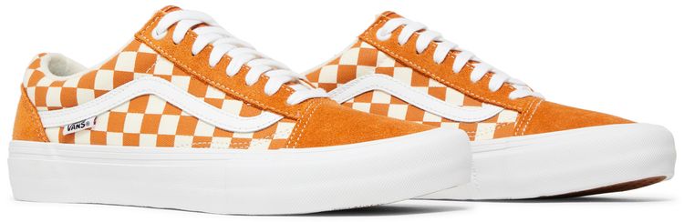 Vans Old Skool Pro Golden Oak Checkerboard