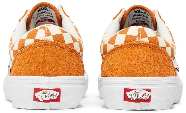 Vans Old Skool Pro Golden Oak Checkerboard