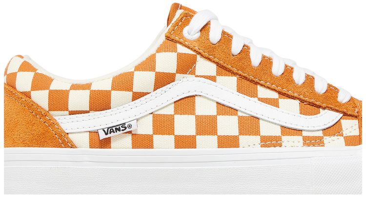 Vans Old Skool Pro Golden Oak Checkerboard