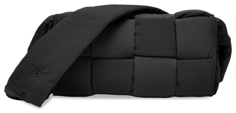 Bottega Veneta Padded Tech Cassette Bag BlackSilver