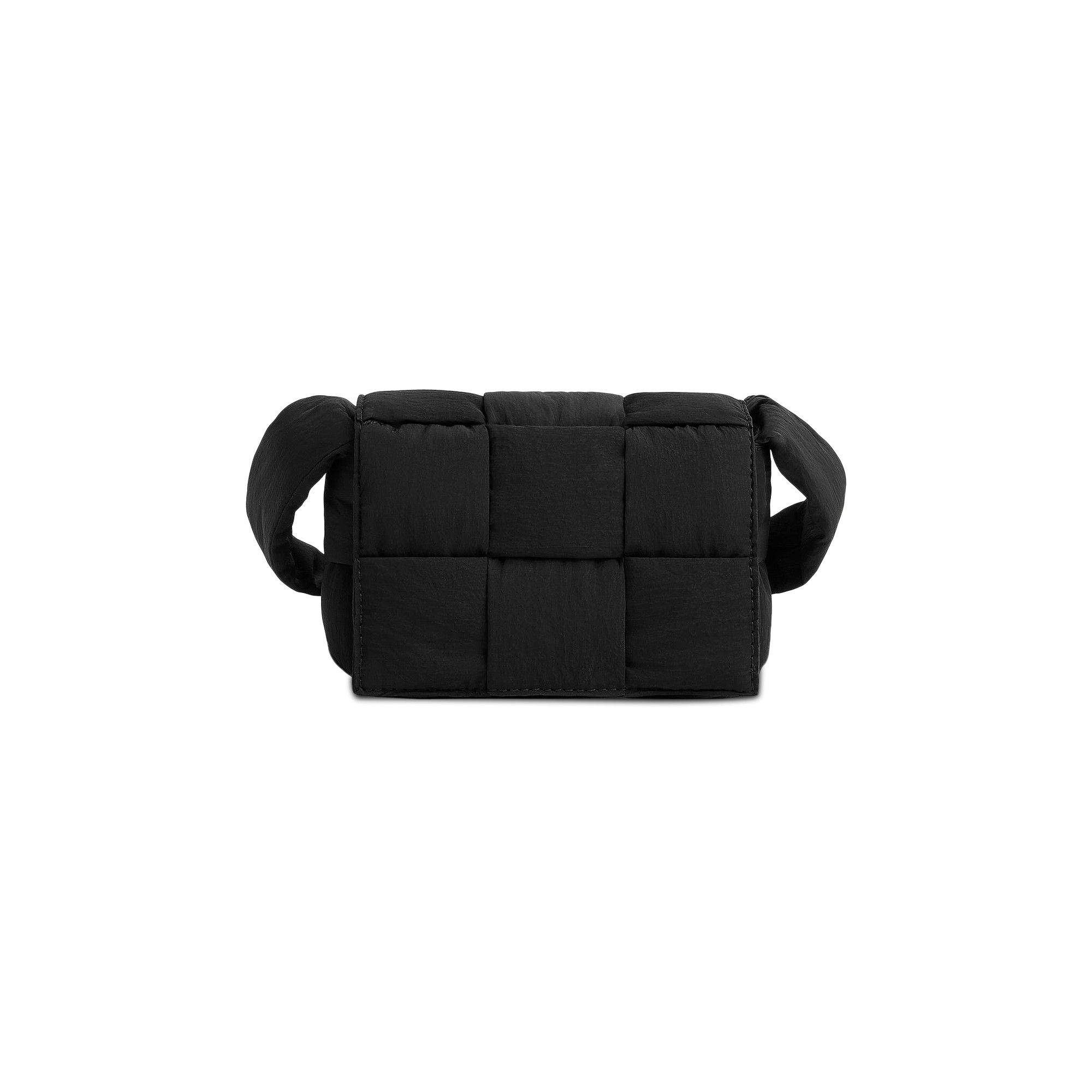 Buy Bottega Veneta Padded Tech Cassette Bag 'Black/Silver