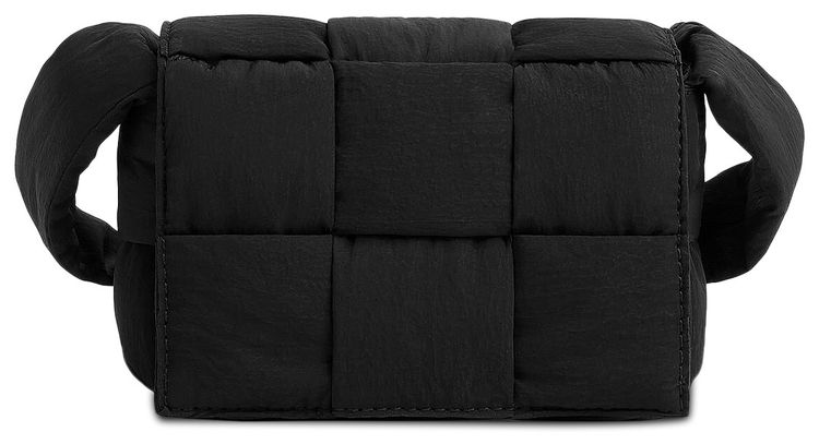 Bottega Veneta Padded Tech Cassette Bag BlackSilver