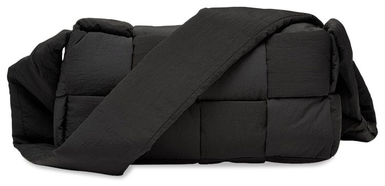 Bottega Veneta Padded Tech Cassette Bag BlackSilver