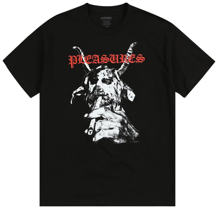 Pleasures Goat T Shirt Black