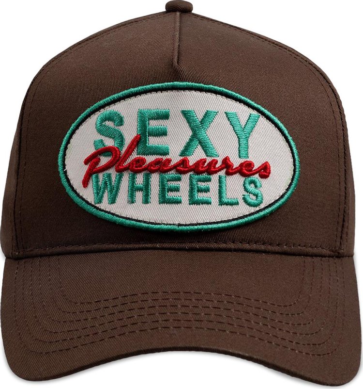 Pleasures Wheels Snapback Hat 'Brown'