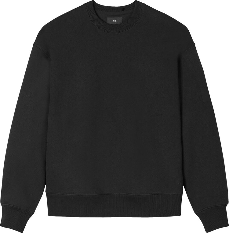 Y-3 Terry Crew Sweater 'Black'