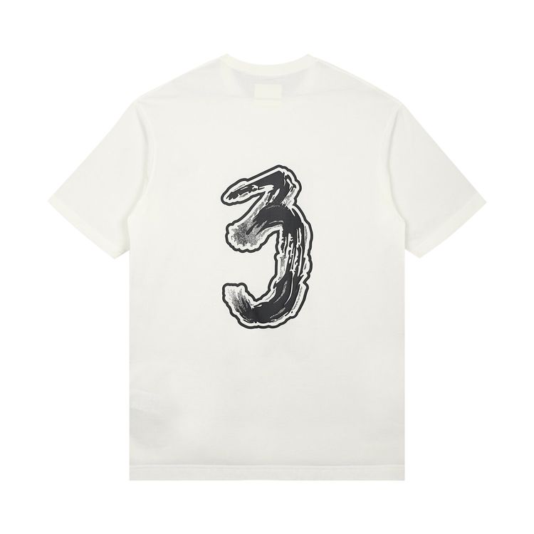 Y 3 Graphic Logo Short Sleeve Tee White