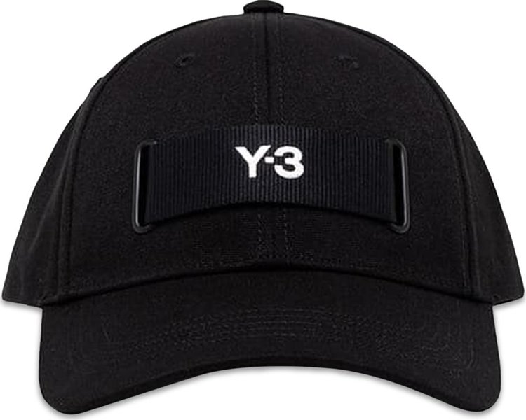 Y-3 Front Webbing Cap 'Black'