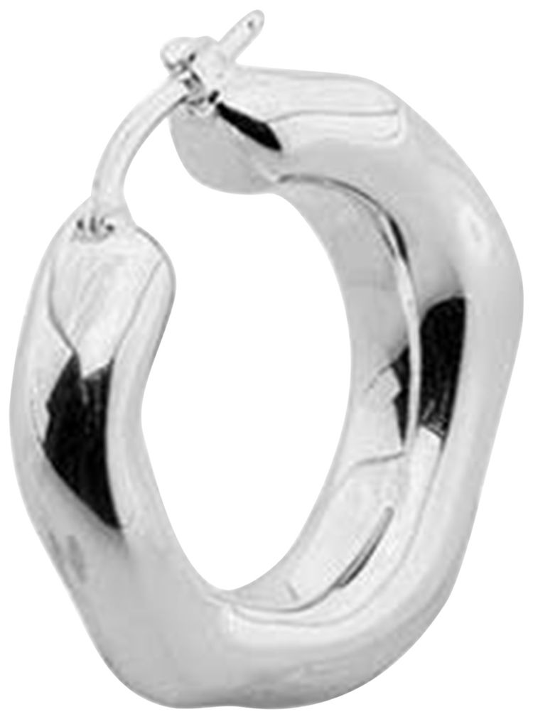 Jil Sander Lightness Earrings Silver