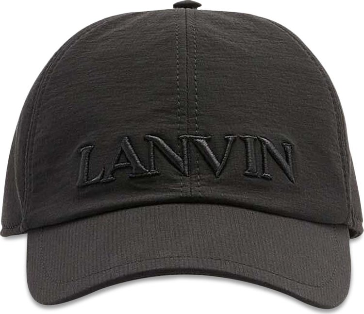 Lanvin Ripstop Baseball Cap 'Black'