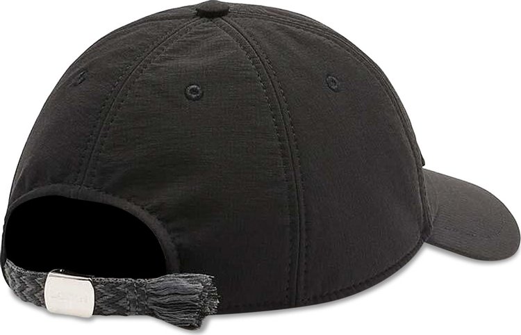 Lanvin Ripstop Baseball Cap Black