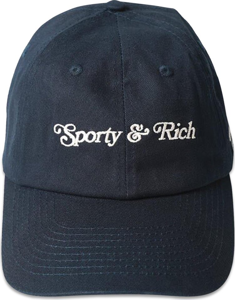 Sporty  Rich Self Love Club Hat NavyCream