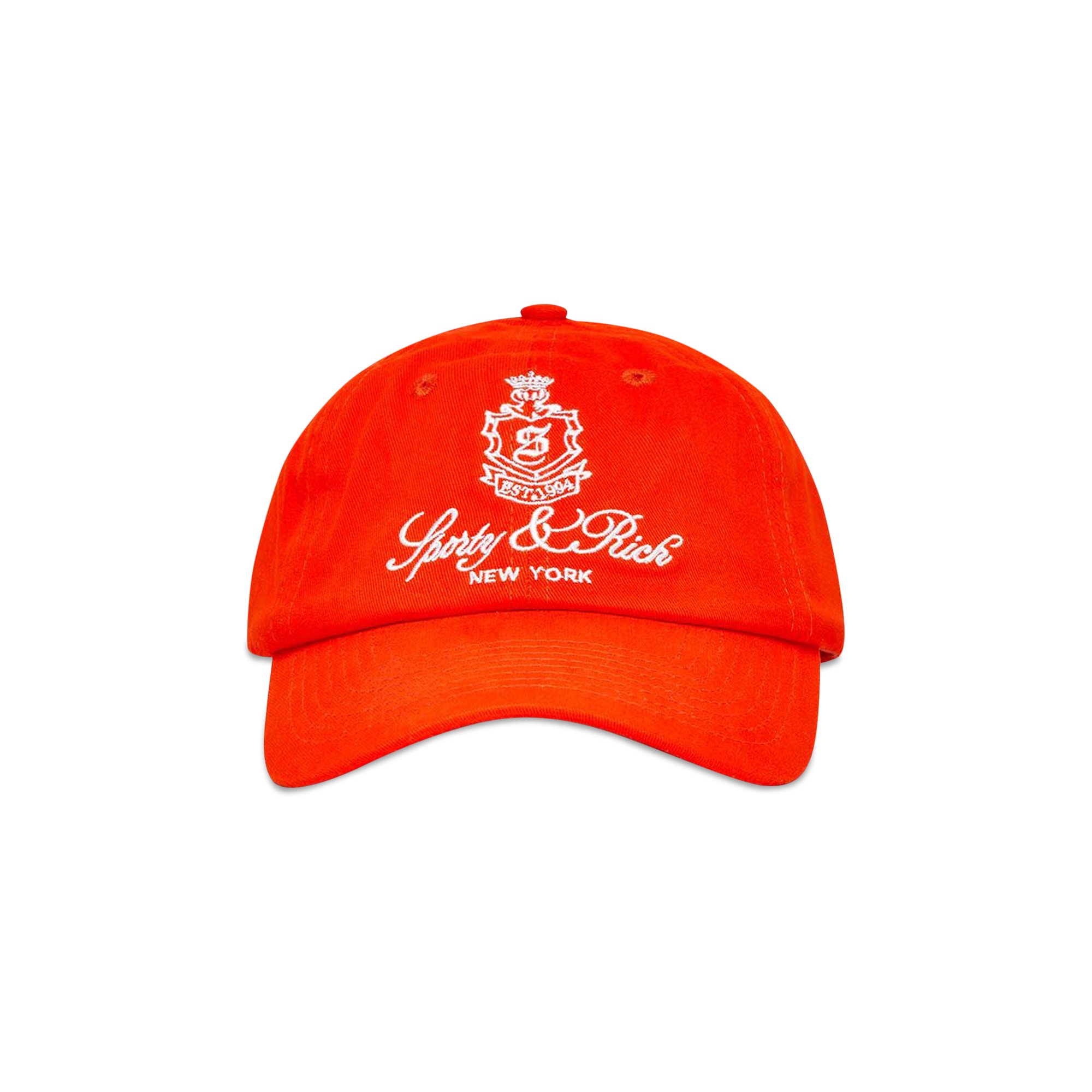 Buy Sporty & Rich Vendome Hat 'Orange/White' - AC962CE ORAN | GOAT SA