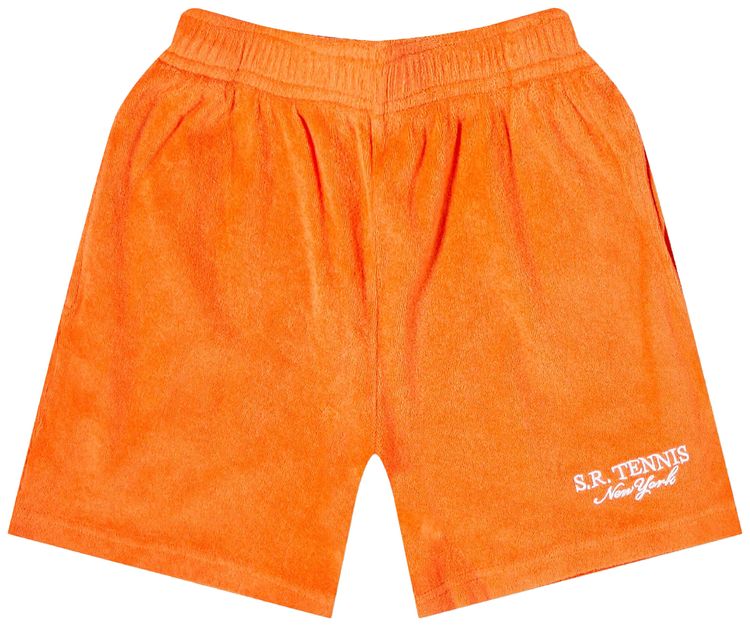 Sporty  Rich Sport Terry Short PomodoroWhite