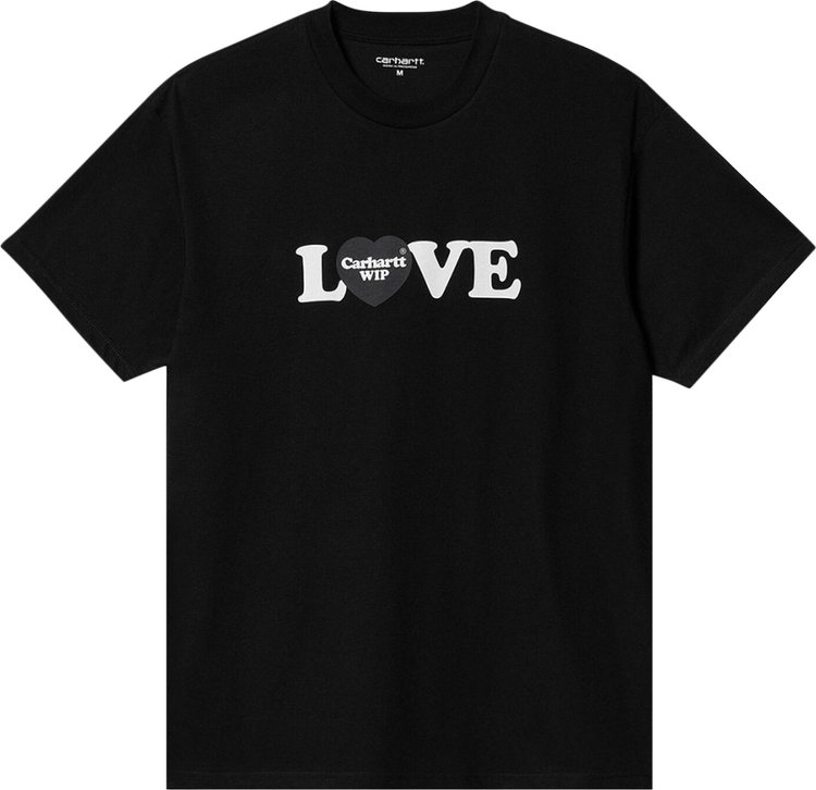 Buy Carhartt WIP Short-Sleeve Love T-Shirt 'Black' - I032179 BLAC | GOAT