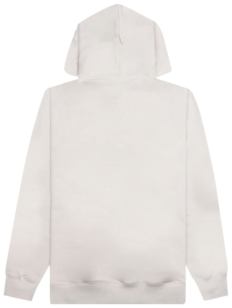 Lanvin Embroidered Popover Hoodie Mastic