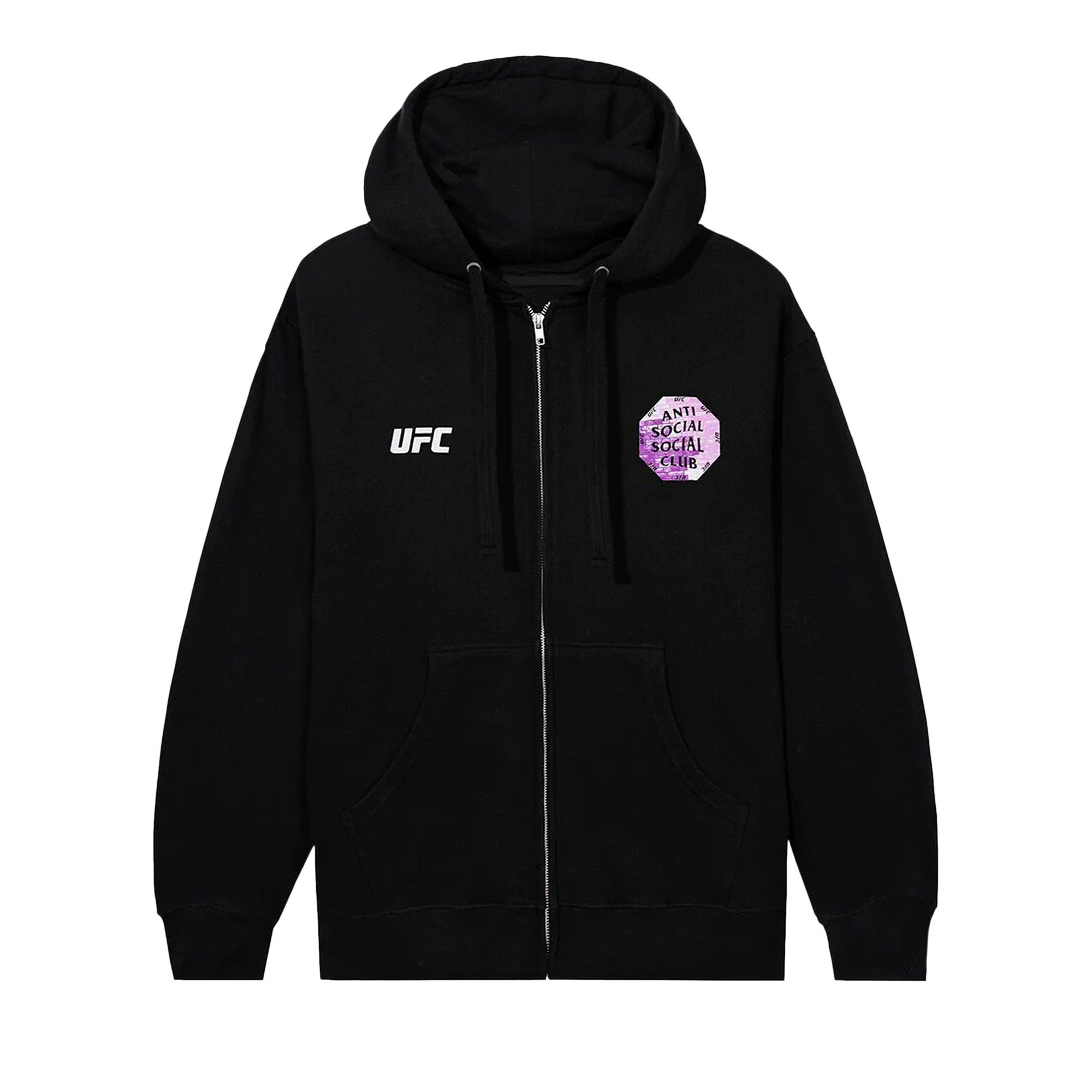 Ufc zip up hoodie top