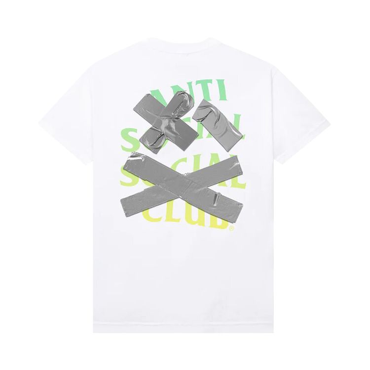 Anti Social Social Club Cancelled Again Tee White
