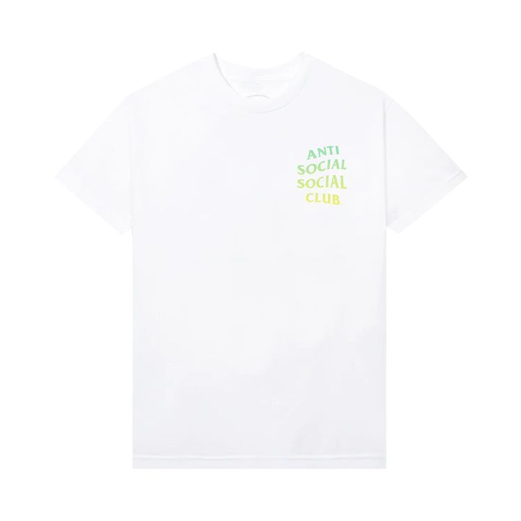 Anti Social Social Club Cancelled Again Tee White