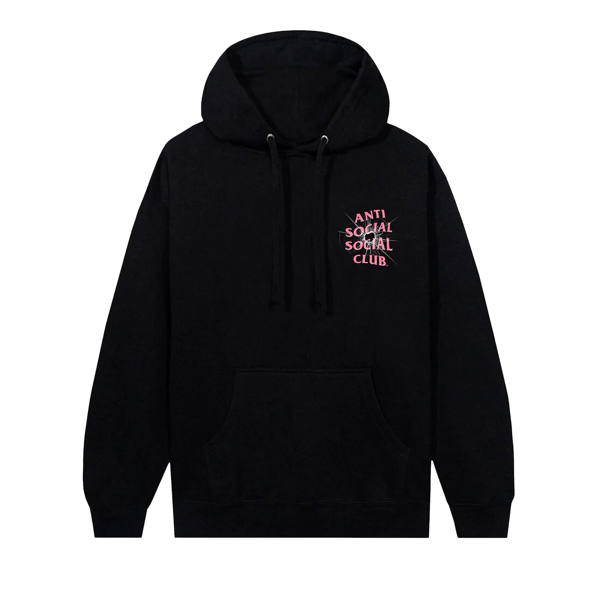Anti social social club black and orange hoodie clearance