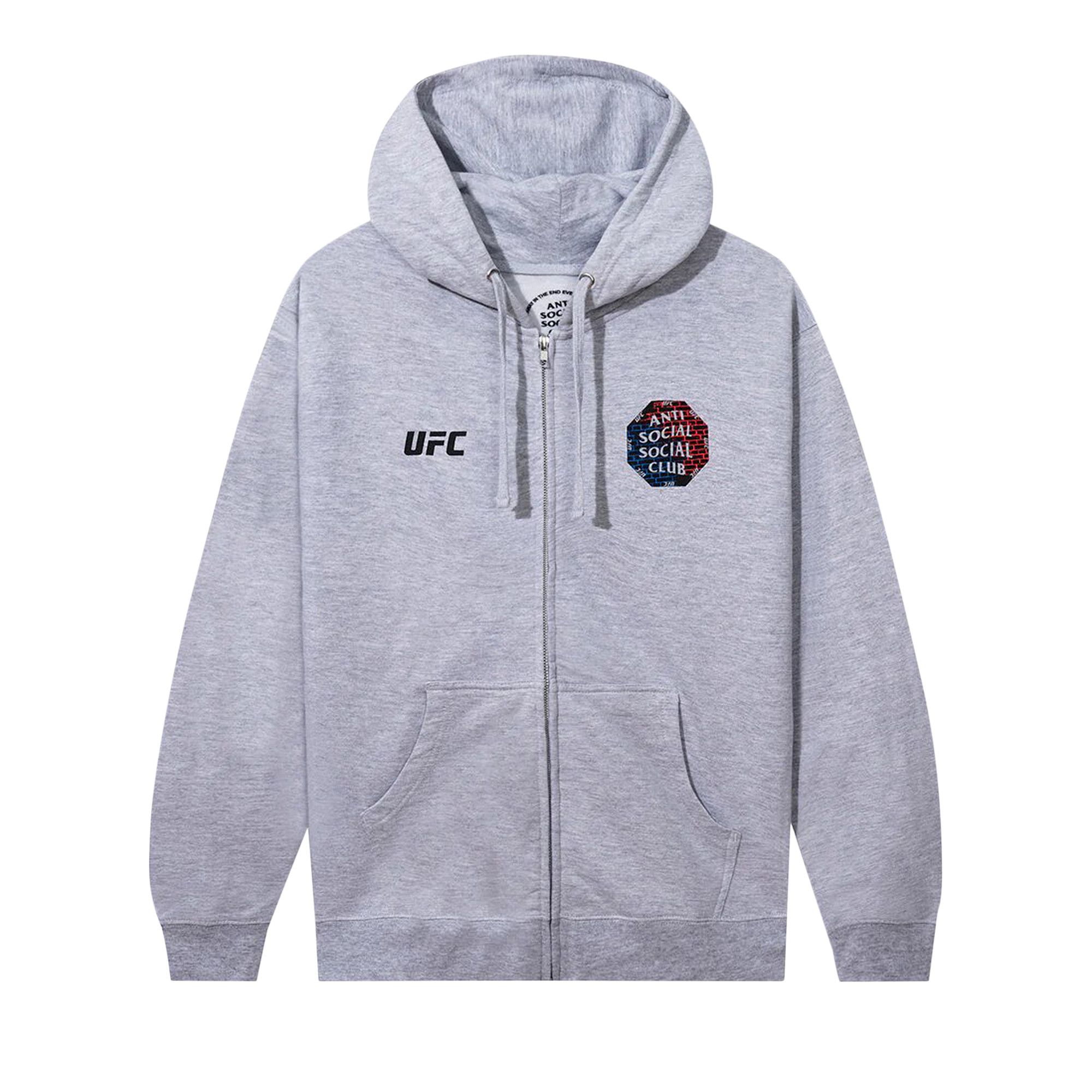 Buy Anti Social Social Club x UFC Conned Zip Up Hoodie