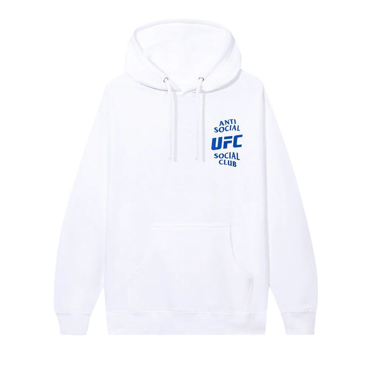 Anti Social Social Club x UFC Self Titled Hoodie White