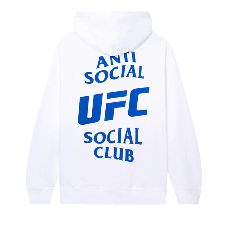 Anti Social Social Club x UFC Self Titled Hoodie White