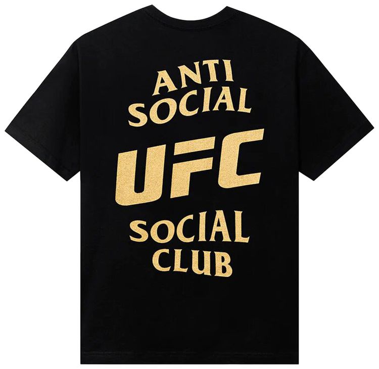 Anti Social Social Club x UFC Self Titled Tee Black